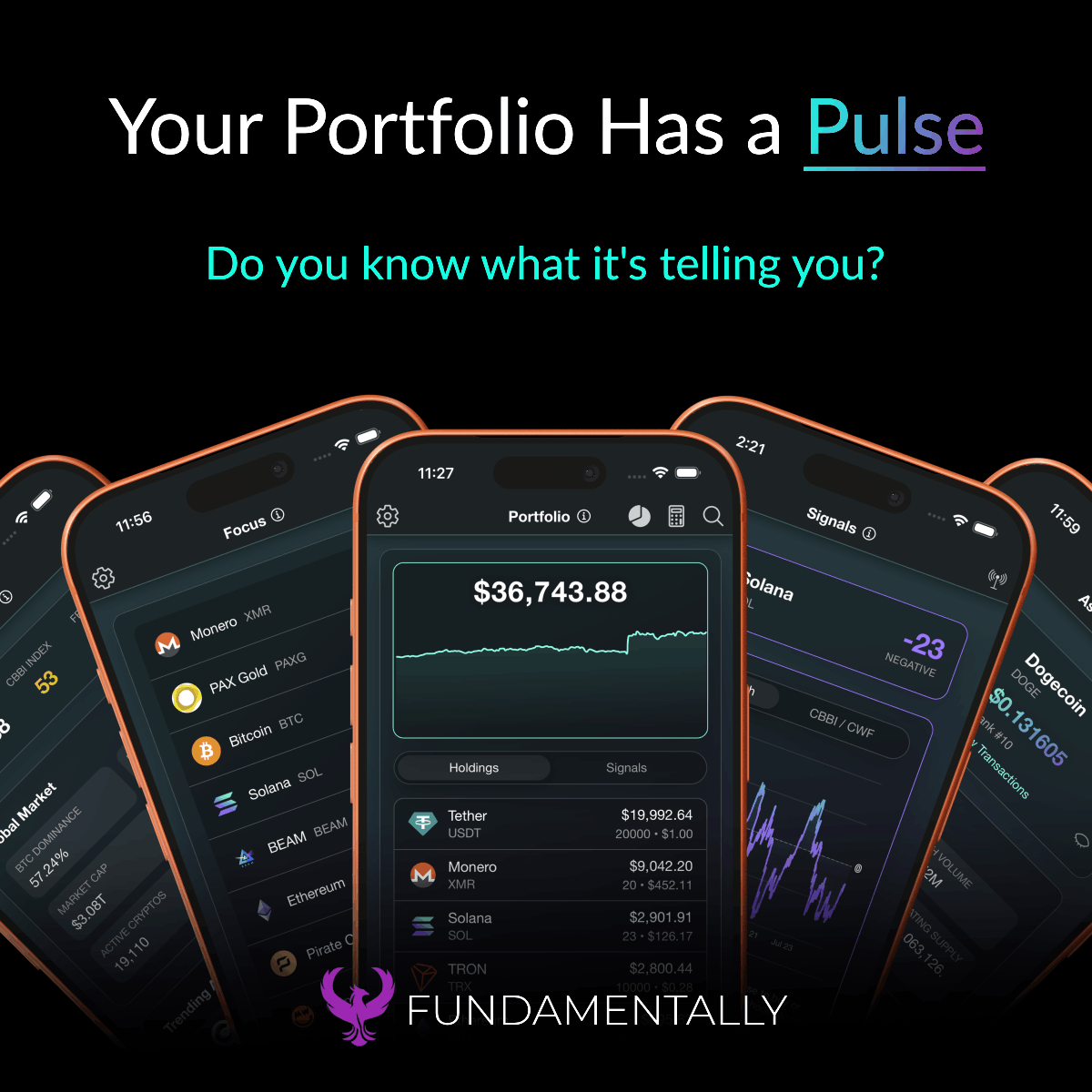 Fundamentally dark square banner